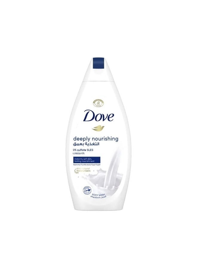 Dove DEEPLY NOURISHING BODY WASH 500ML - Image 3